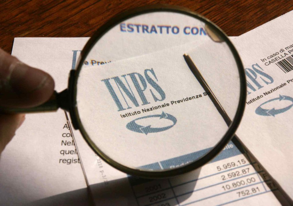 Inps pensione con pochi contributi